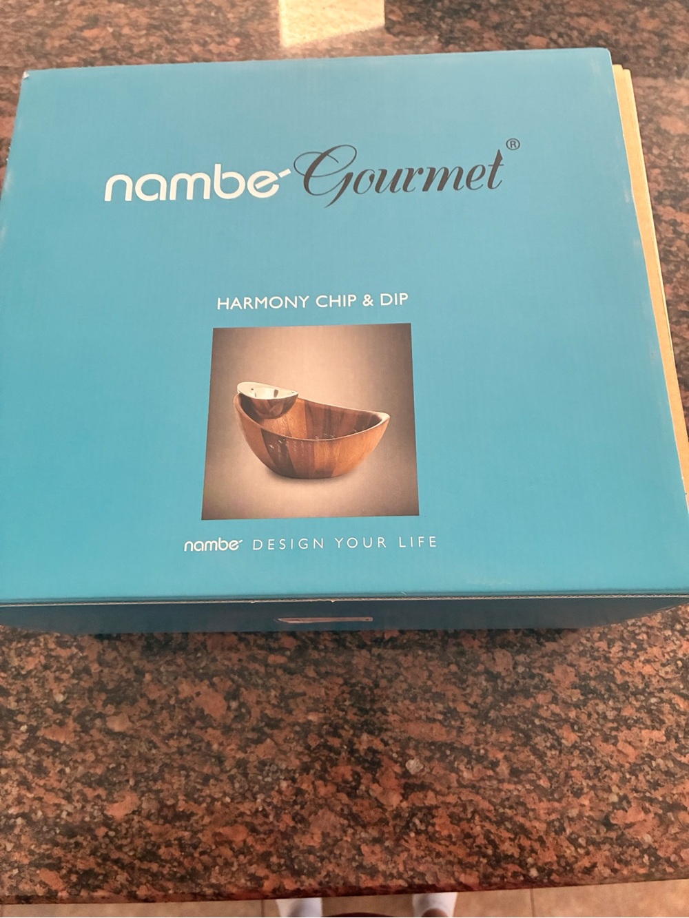 Nambe Harmony Chip and Dip